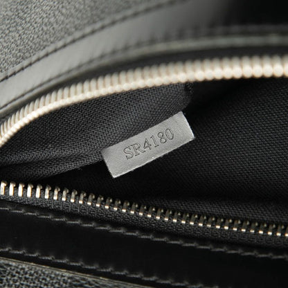 Louis Vuitton Damier Graphite Mick MM Crossbody Shoulder Bag Black Leather