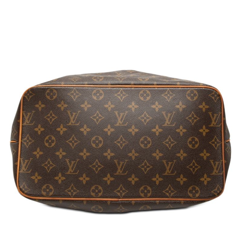 Louis Vuitton Monogram Palermo GM Tote Shoulder Bag 2-Way Brown Leather
