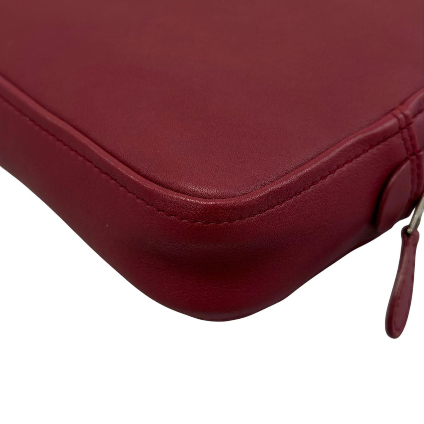 Balenciaga Clutch Leather Red Triangle — view 8