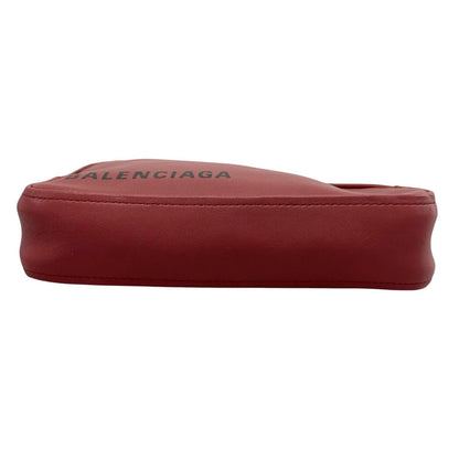 Balenciaga Clutch Leather Red Triangle — view 4