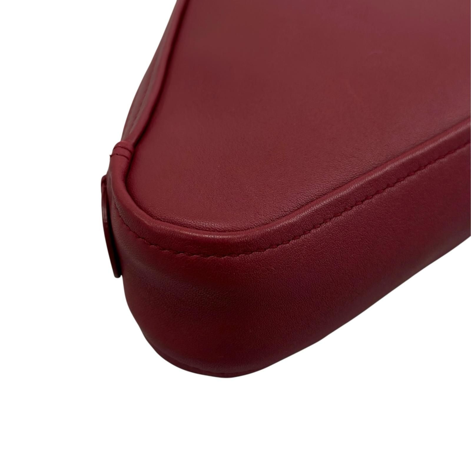 Balenciaga Clutch Leather Red Triangle — view 7