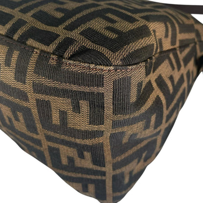 Fendi Zucca Handbag Canvas Brown — view 8