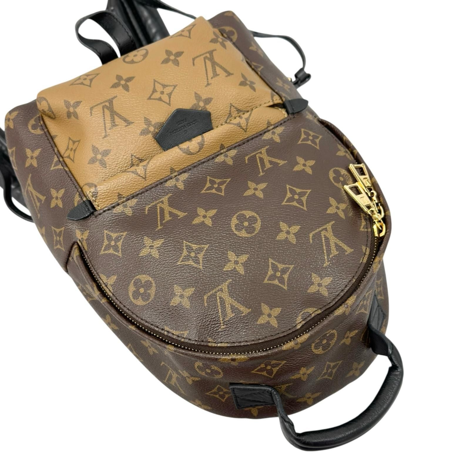Louis Vuitton Palm Springs PM Backpack Monogram Canvas Brown — view 5