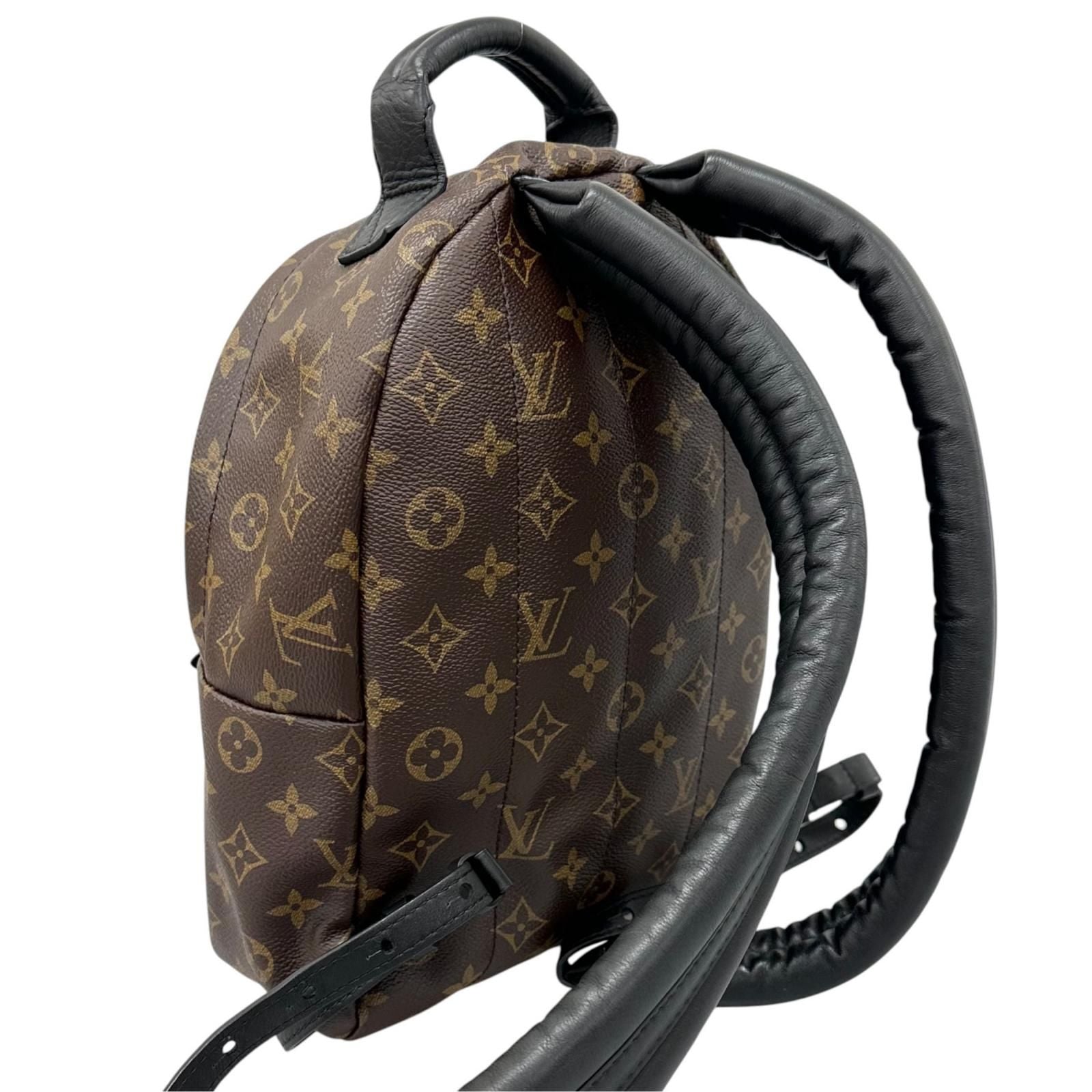 Louis Vuitton Palm Springs PM Backpack Monogram Canvas Brown — view 3