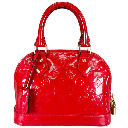 Louis Vuitton Alma BB Handbag Vernis