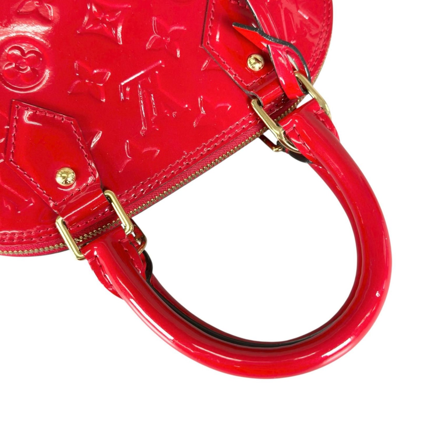 Louis Vuitton Alma BB Handbag Vernis — view 6