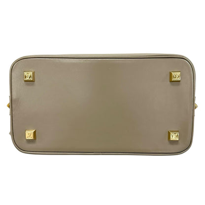 Louis Vuitton Lockit PM Handbag Leather Gray Suhali — view 4