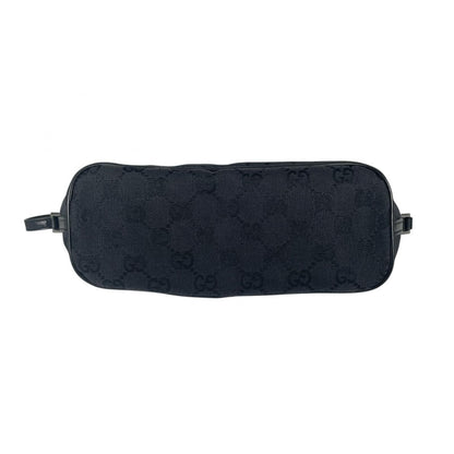 Gucci Pouch Handbag GG Canvas Black — view 4