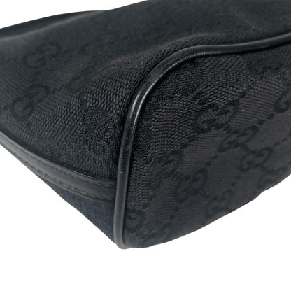 Gucci Pouch Handbag GG Canvas Black — view 7