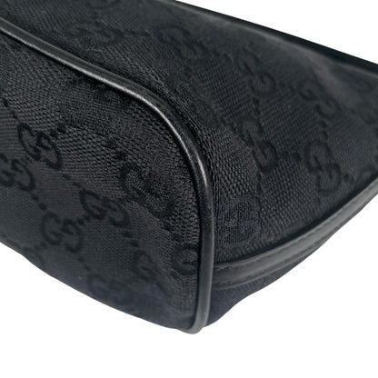 Gucci Pouch Handbag GG Canvas Black — view 8
