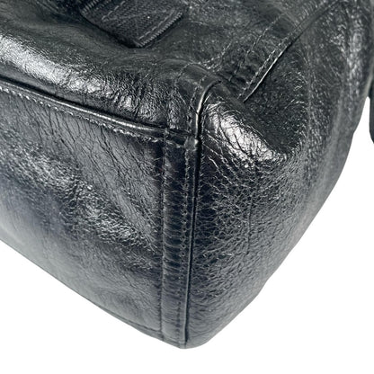 Balenciaga Army 2-Way Handbag Leather Black — view 6