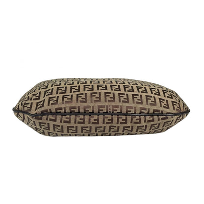 Fendi Zucchino Handbag Canvas Beige — view 4