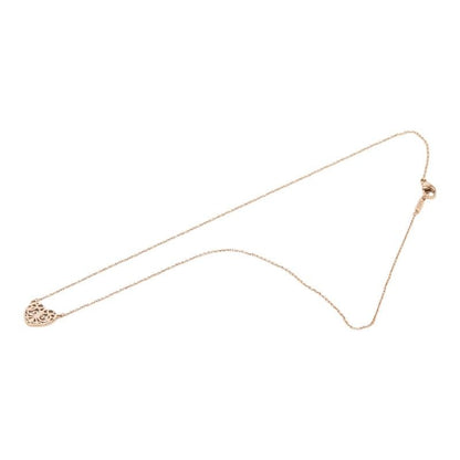 Tiffany & Co Enchanted Heart Necklace Gold Rubedo