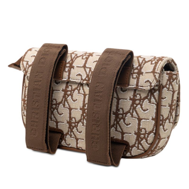 Dior Cactus Jack Travis Scott Saddle Arm Pouch Brown Canvas Leather