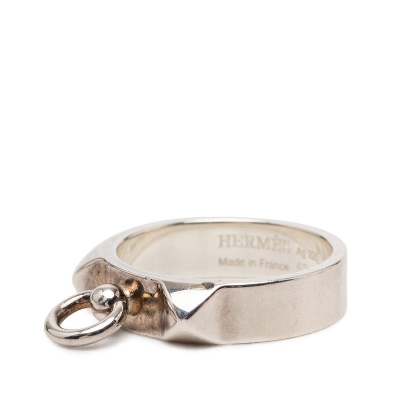 Hermes Collier de Chien Ring 53 Silver
