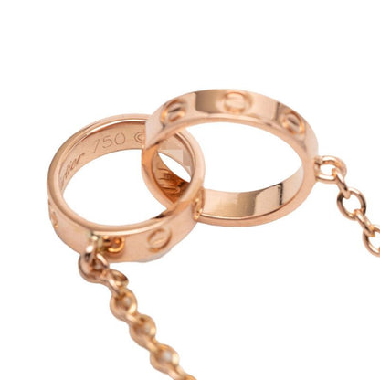 Cartier Baby Love Pendant Necklace 18k Pink Gold