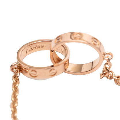Cartier Baby Love Pendant Necklace 18k Pink Gold