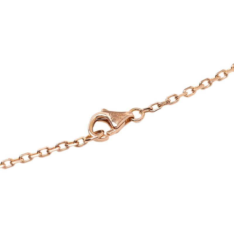 Cartier Trinity Pendant Necklace Pink Sapphire 18k Gold