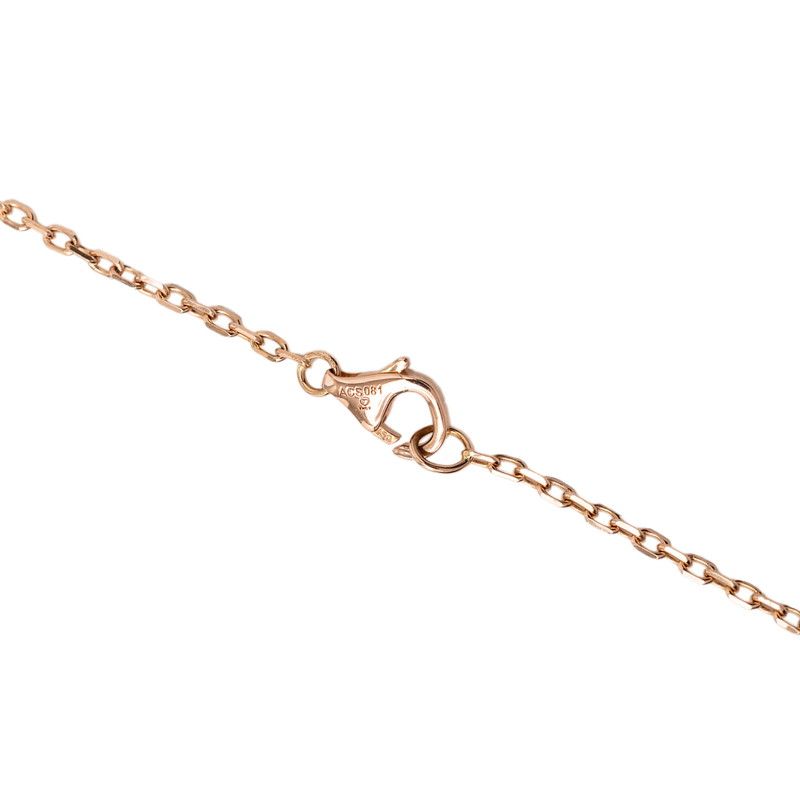 Cartier Trinity Pendant Necklace Pink Sapphire 18k Gold
