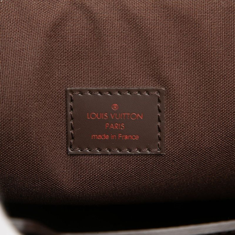 Louis Vuitton Damier Spencer Crossbody Shoulder Bag Brown Leather