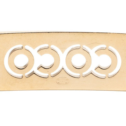 Chanel CC Logo Chain Belt Gold Pink Plated Line Stone