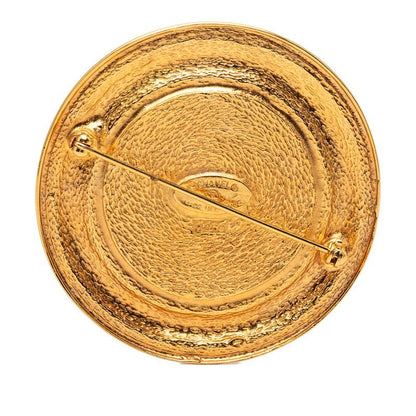 Chanel 31 Rue Cambon Paris Brooch Gold Plated