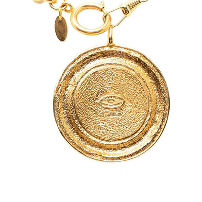 Chanel 31 Rue Cambon Paris Necklace Gold Plated