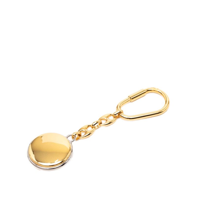 Gucci Interlocking Key Holder Key Ring Gold Red Plated