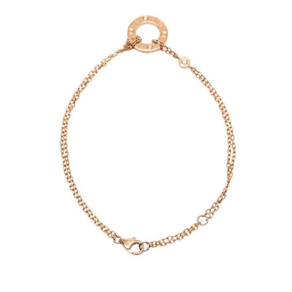 Cartier Love Circle Diamond Bracelet 18k Pink Gold