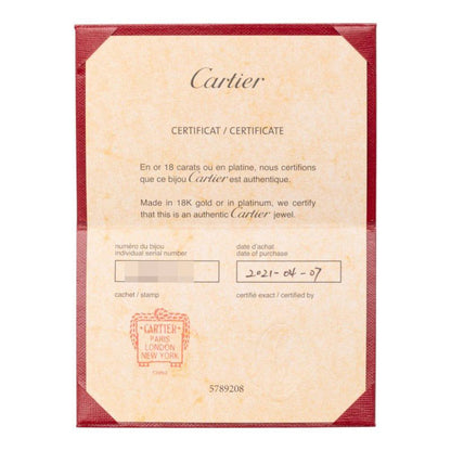 Cartier Love Circle Diamond Bracelet 18k Pink Gold