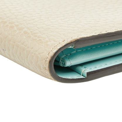 Louis Vuitton Vertical Wallet Beige Taurillon Leather