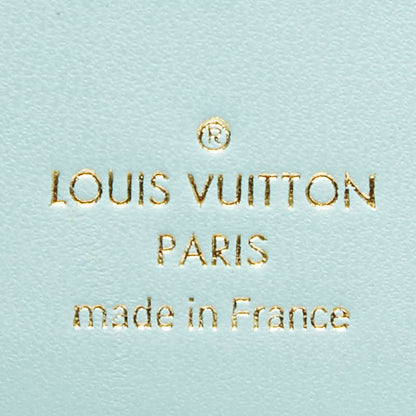 Louis Vuitton Vertical Wallet Beige Taurillon Leather