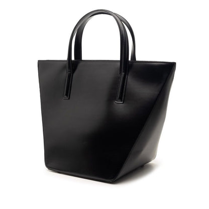 Cartier Panthere 2-Way Shoulder Bag Black Leather