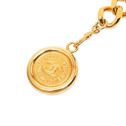 Chanel CC Logo 31 Rue Cambon Paris Plate Chain Belt Gold Plated