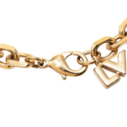 Louis Vuitton Love Letters Bracelet Gold Red Plated Line Stone