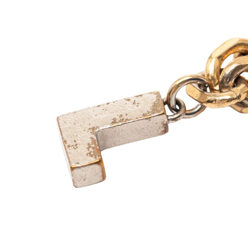 Louis Vuitton Love Letters Bracelet Gold Red Plated Line Stone