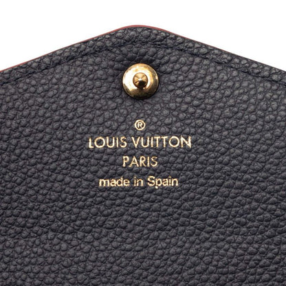 Louis Vuitton Monogram Empreinte Portefeuille Sarah Wallet Mali Null Jou Navy
