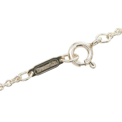 Tiffany & Co Twisted Heart Necklace Silver Gold 18k Yellow Combination