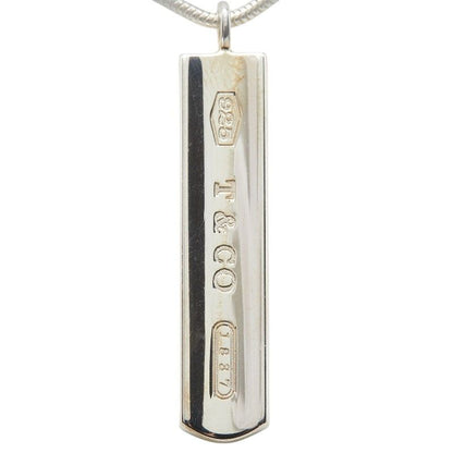 Tiffany & Co Bar Necklace Silver