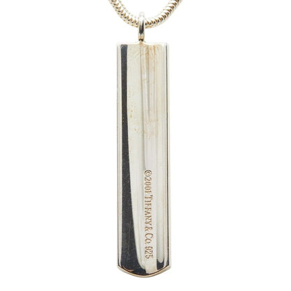 Tiffany & Co Bar Necklace Silver