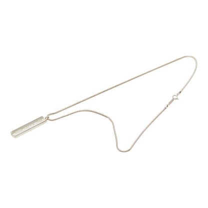 Tiffany & Co Bar Necklace Silver