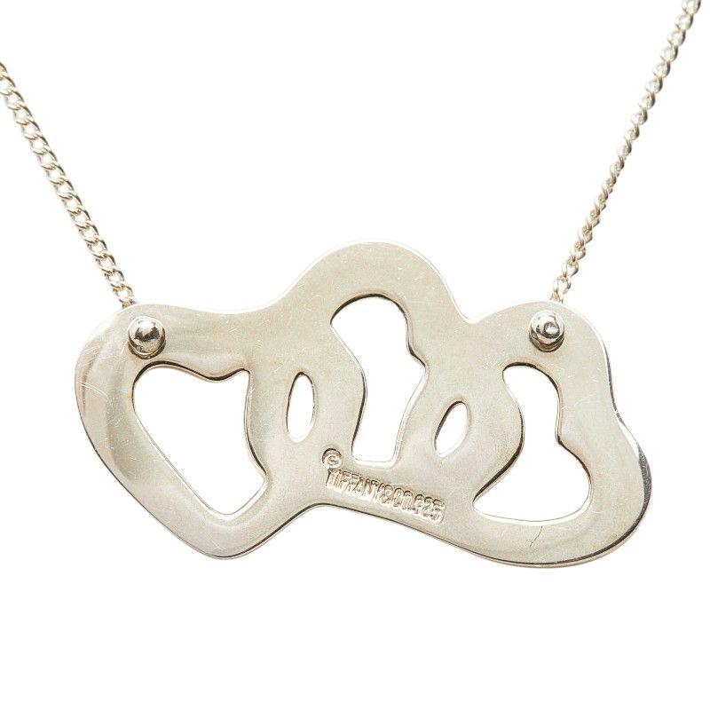 Tiffany & Co Triple Open Necklace Silver