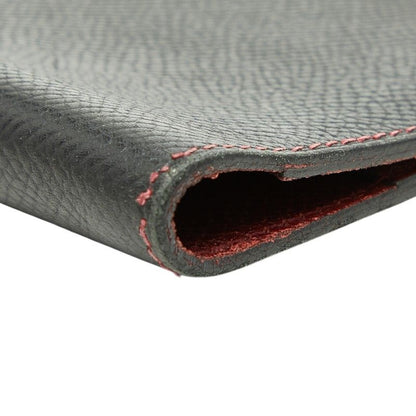 Hermes Agenda Vision Notebook Cover Black Red Courchevel