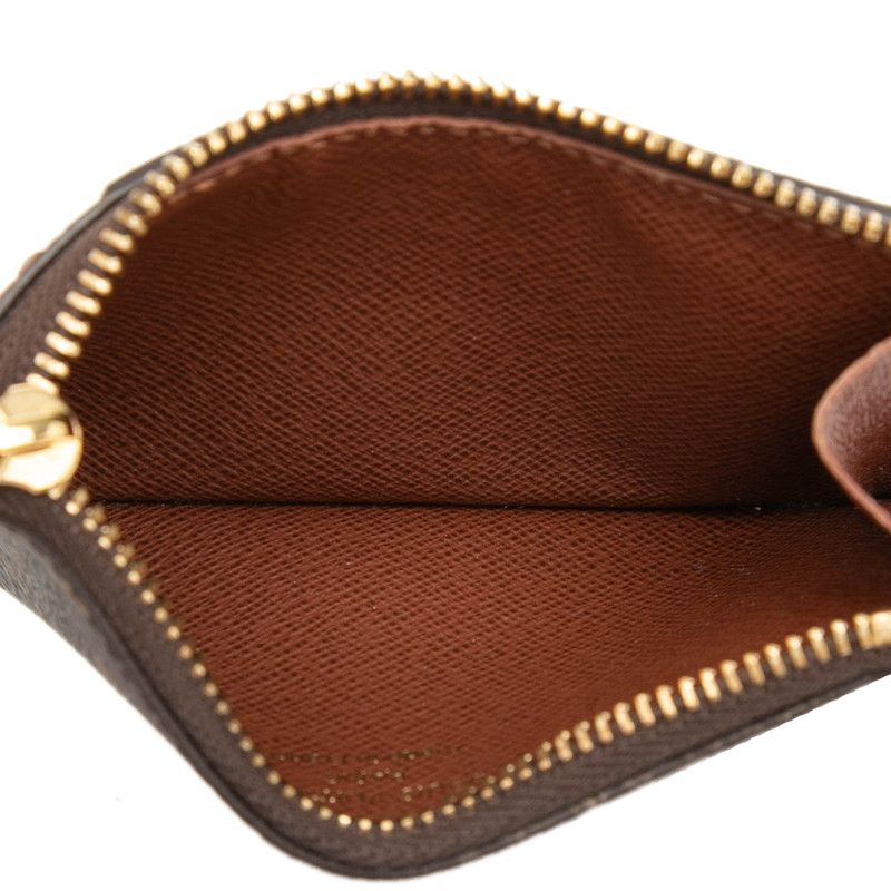 Louis Vuitton Card Case Holder Romy Coin Fragment Brown