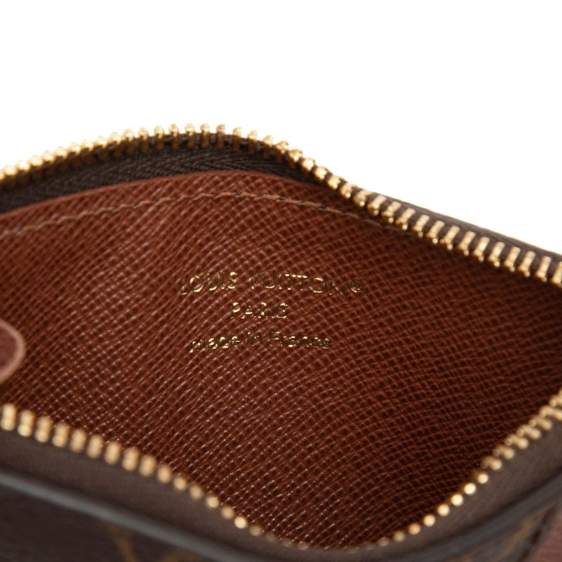 Louis Vuitton Card Case Holder Romy Coin Fragment Brown