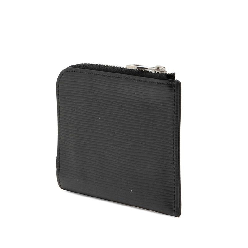 Louis Vuitton Epi Porte-Monnaie NM Coin Purse Black Leather