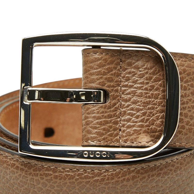 Gucci Belt 34 Brown Leather