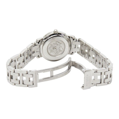 Hermes Clipper Watch Stainless Steel