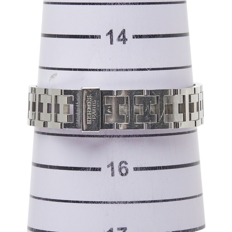 Hermes Clipper Watch Stainless Steel