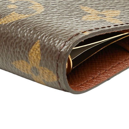 Louis Vuitton Monogram Agenda PM Notebook Cover Brown Leather